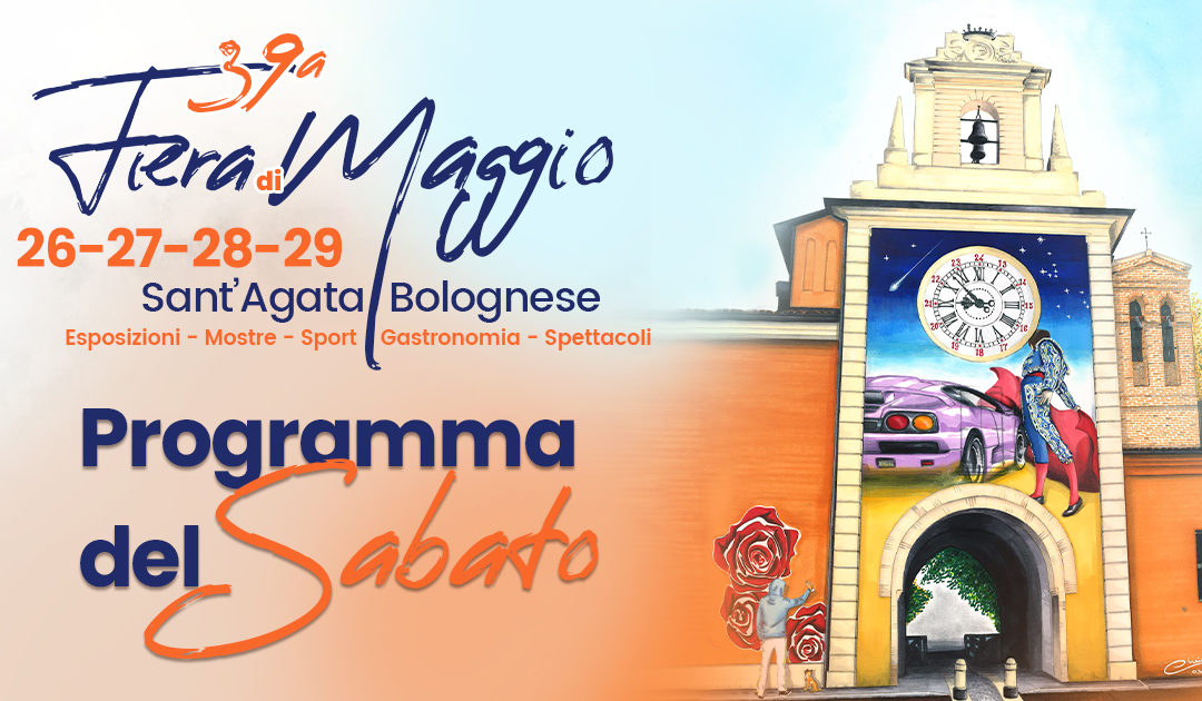 Fiera di Maggio – sabato 28